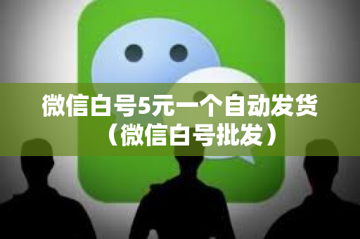微信白号5元一个自动发货（微信白号批发）